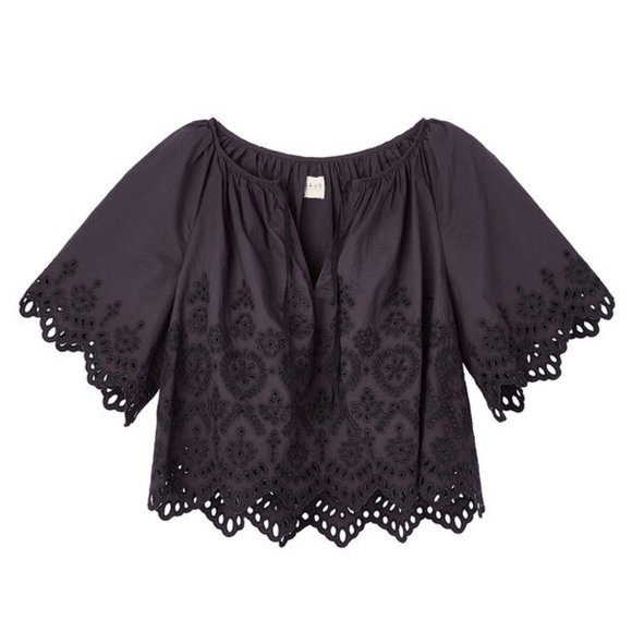 Rebecca Taylor Eyelet Top - Picture 5 of 11